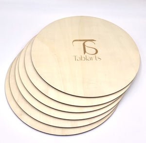 Tablarts Wooden Bases / Charger Plates