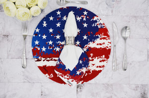 US Flag Napkin