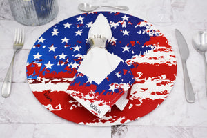 US Flag Napkin