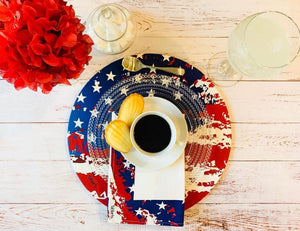 US Flag Napkin